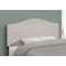 Monarch Specialties Bed, Headboard Only, Full Size, Bedroom, Upholstered, Linen Look, Beige, Transitional I 6014F - alternate 3
